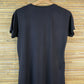 LISA aus Holzfaser (EcoVero) mit floralem Logo, dark navy