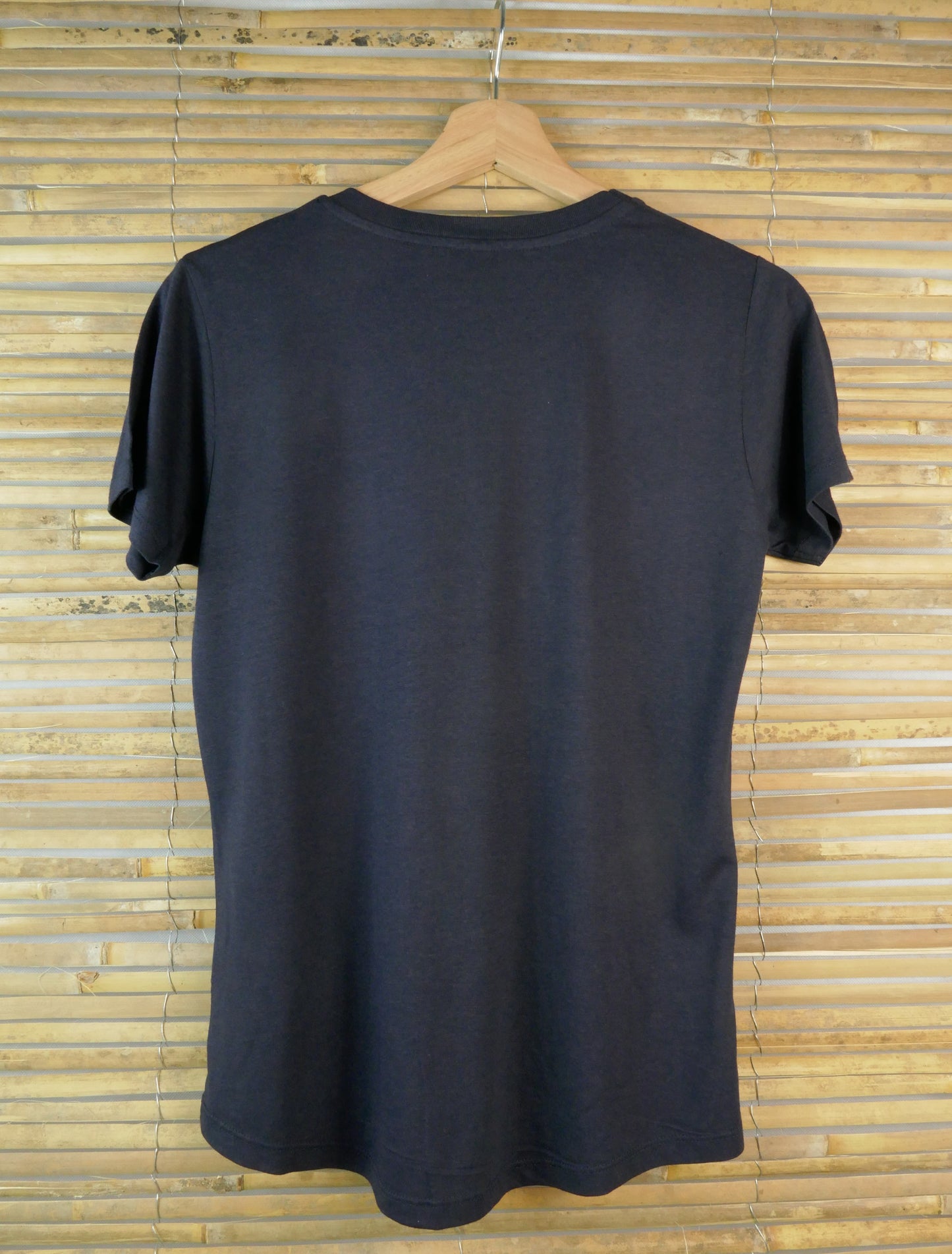 LISA aus Holzfaser (EcoVero) mit floralem Logo, dark navy