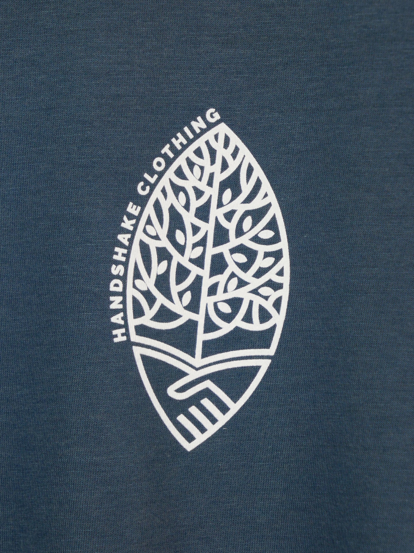 FRITZ aus Bambusfaser mit kleinem Logo, denim blue