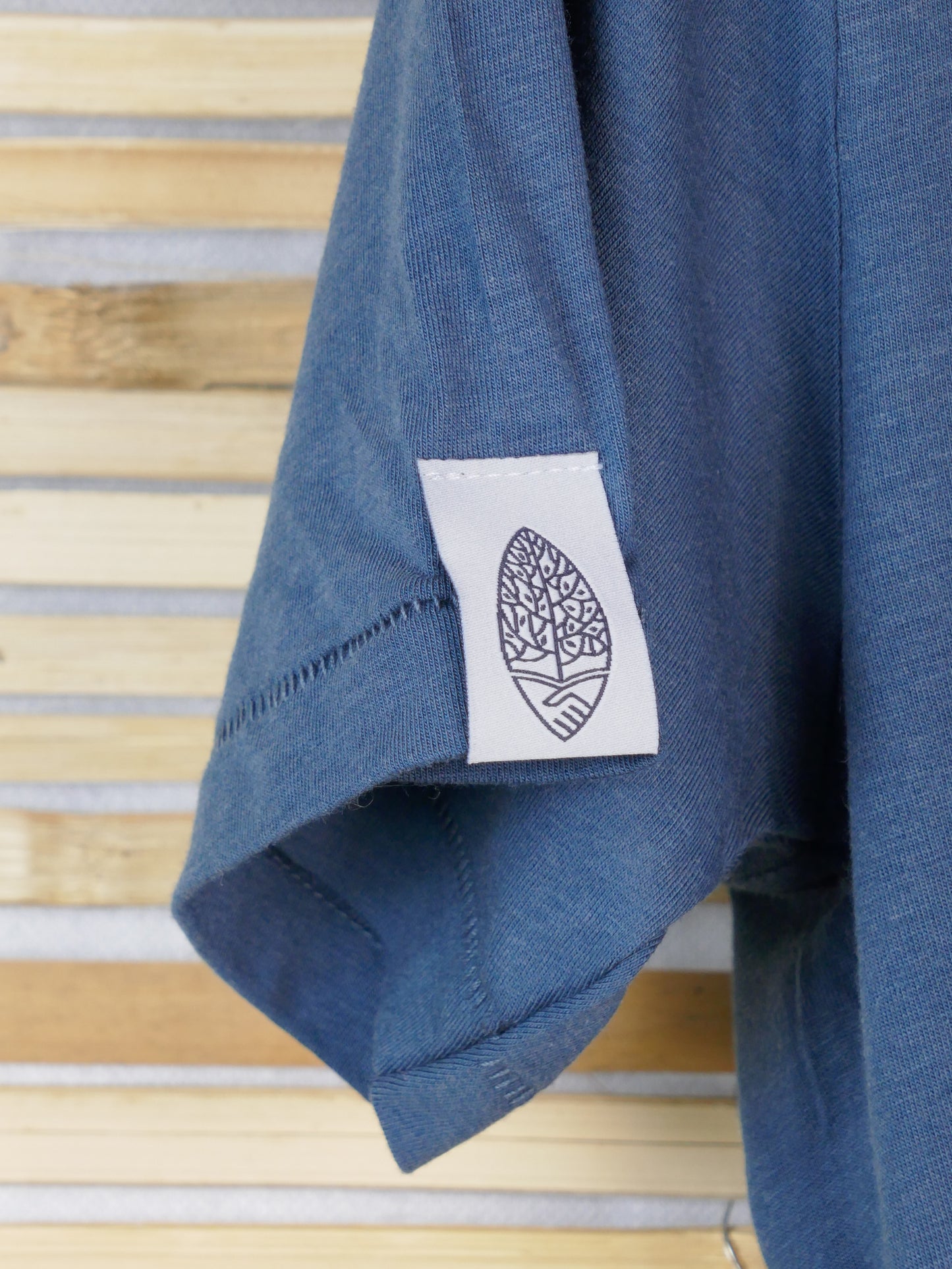 FRITZ aus Bambusfaser mit kleinem Logo, denim blue