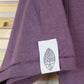 FRITZ aus Bambusfaser mit kleinem Logo, aubergine