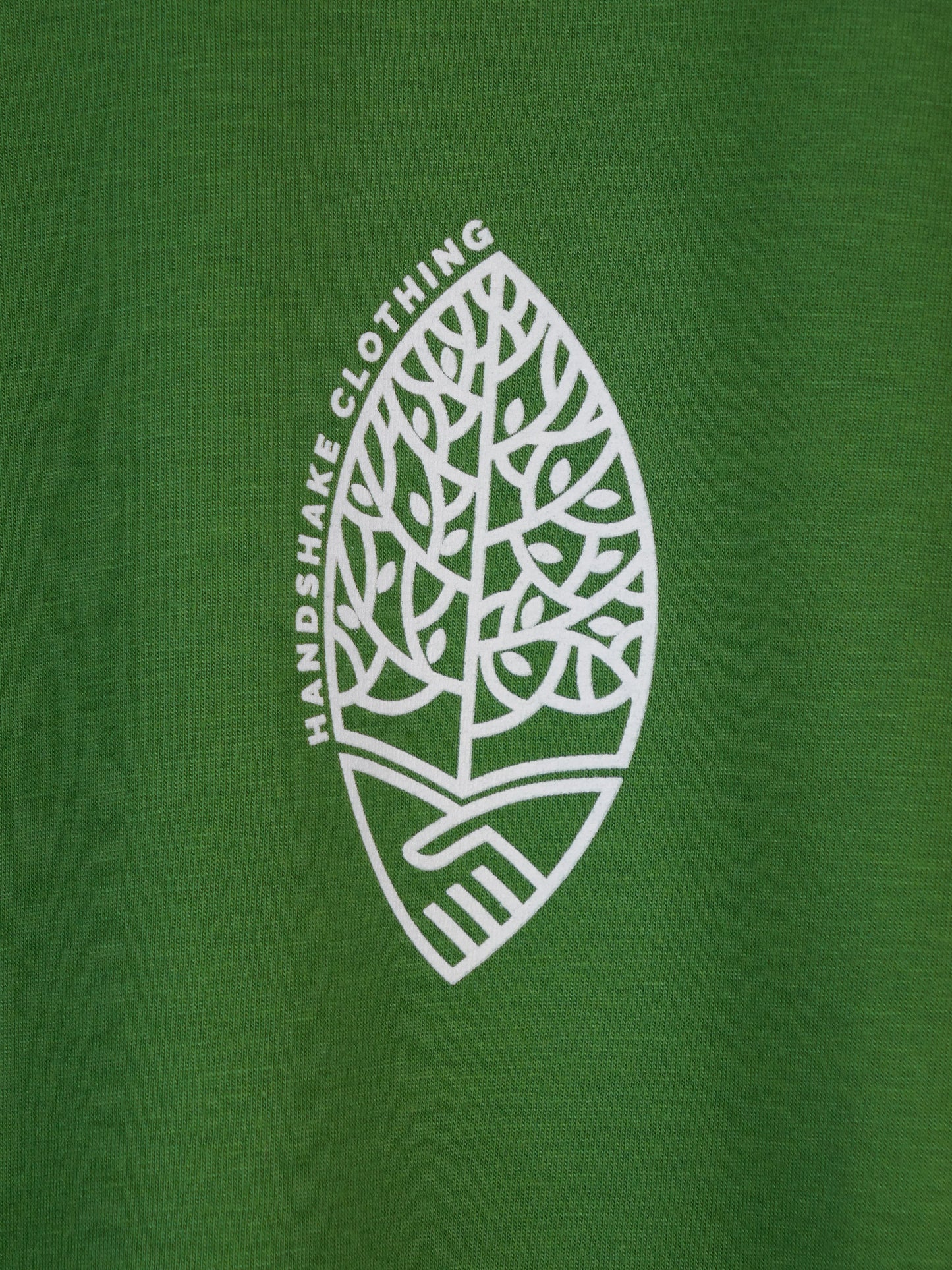 FRITZ aus Bambusfaser mit kleinem Logo, leaf green