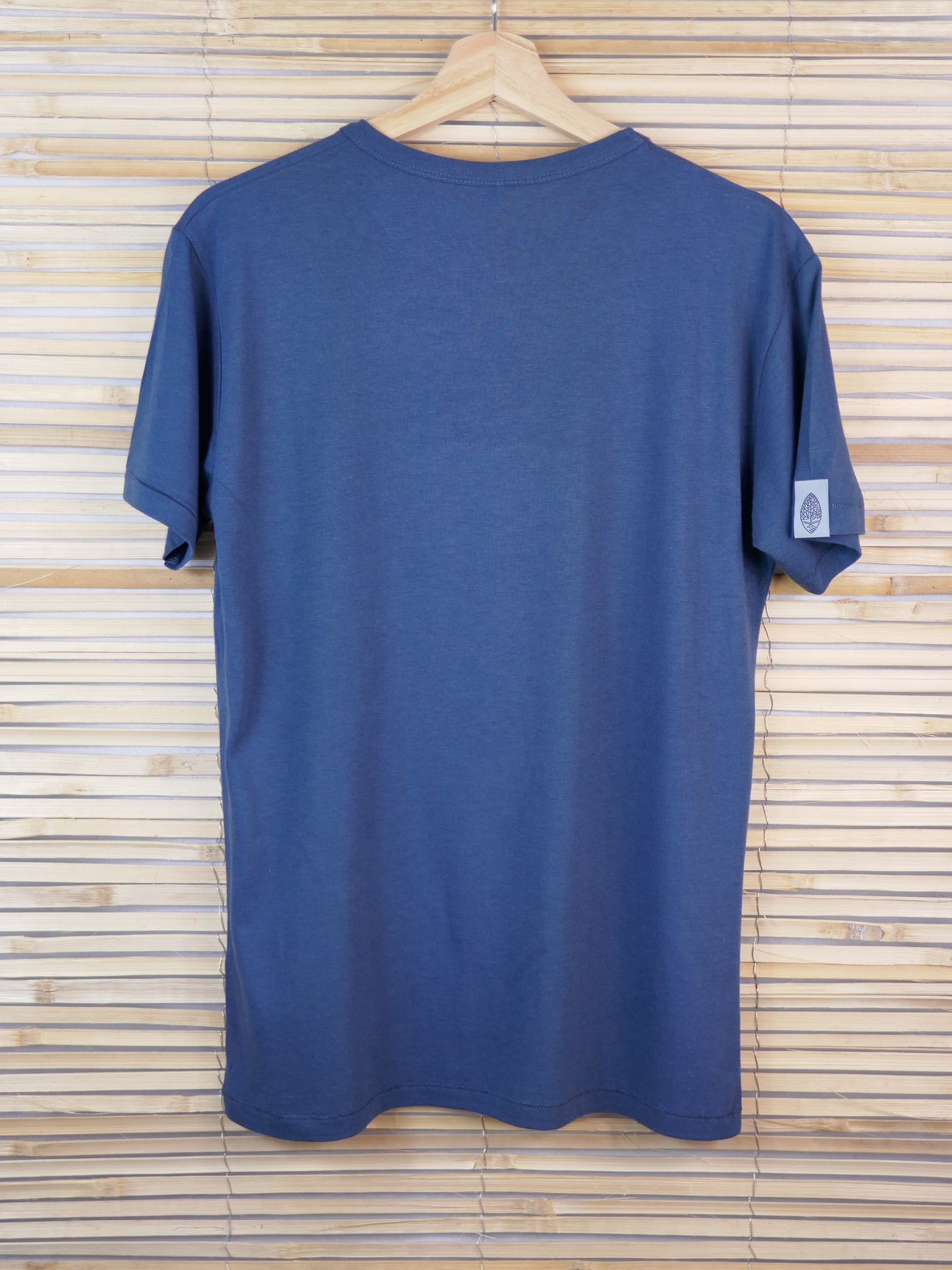 PAVEL aus Bambusfaser mit großem Logo, denim blue