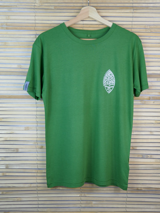 FRITZ aus Bambusfaser mit kleinem Logo, leaf green