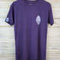FRITZ aus Bambusfaser mit kleinem Logo, aubergine