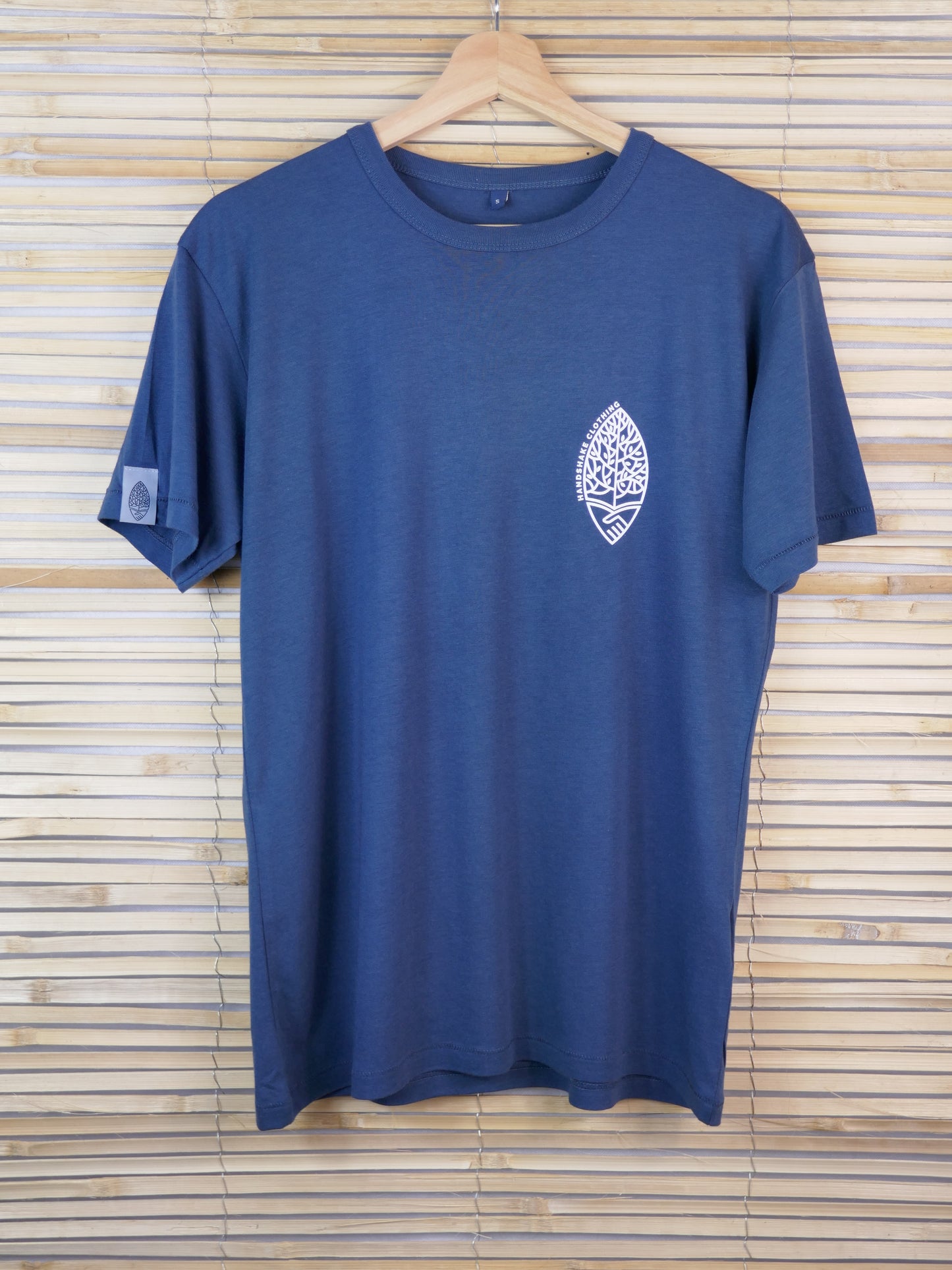 FRITZ aus Bambusfaser mit kleinem Logo, denim blue